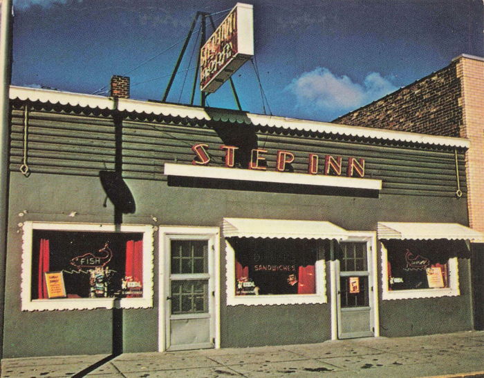 Step Inn - Vintage Postcard (newer photo)